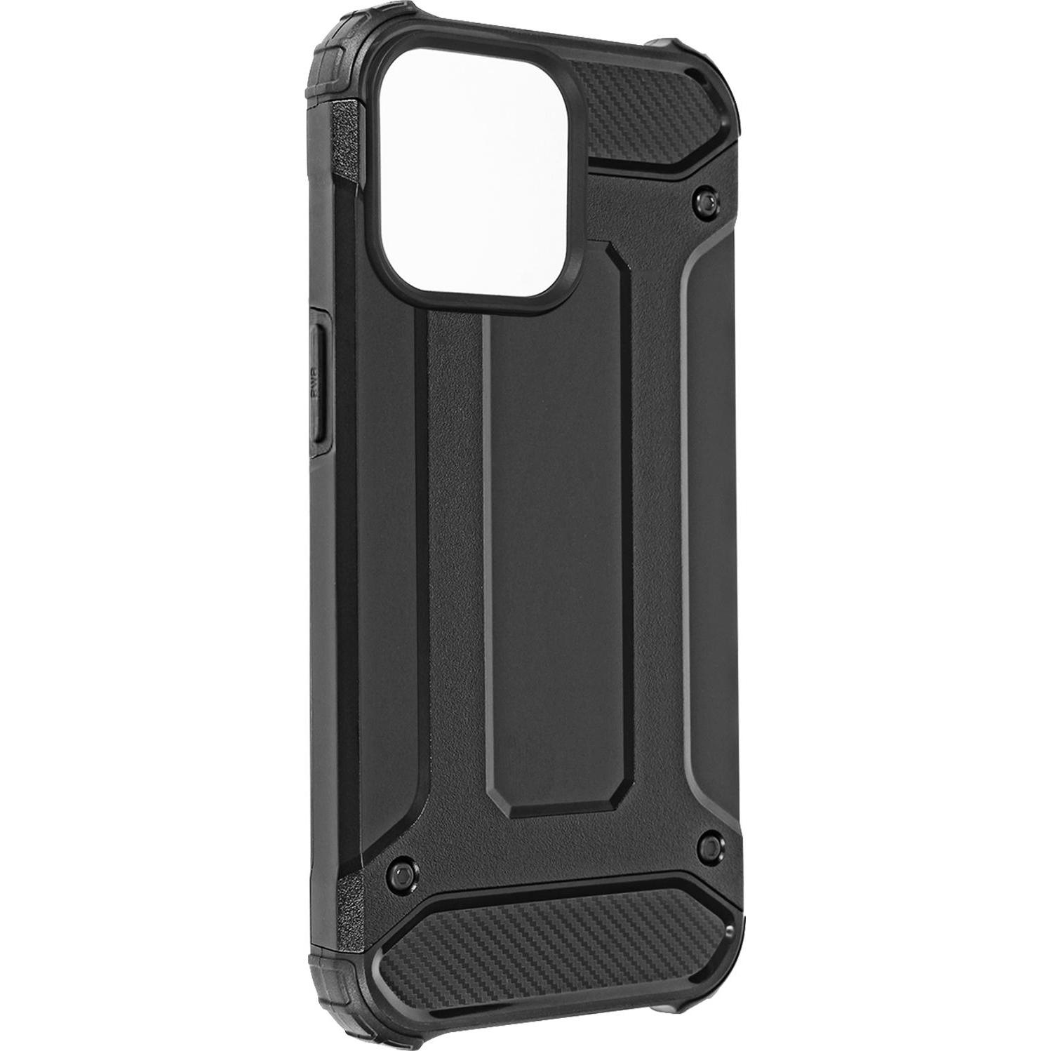Thumbnail - Avizar Defender II Series (Apple iPhone 14 Pro Max), Smartphone Hülle, Schwarz