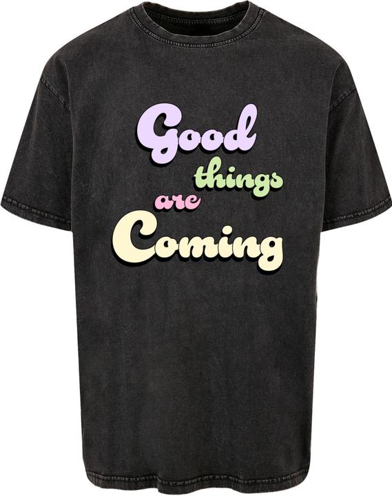 Produktbild Merchcode Good Things Acid Washed Heavy Oversized Tee - 112273 (3XL)