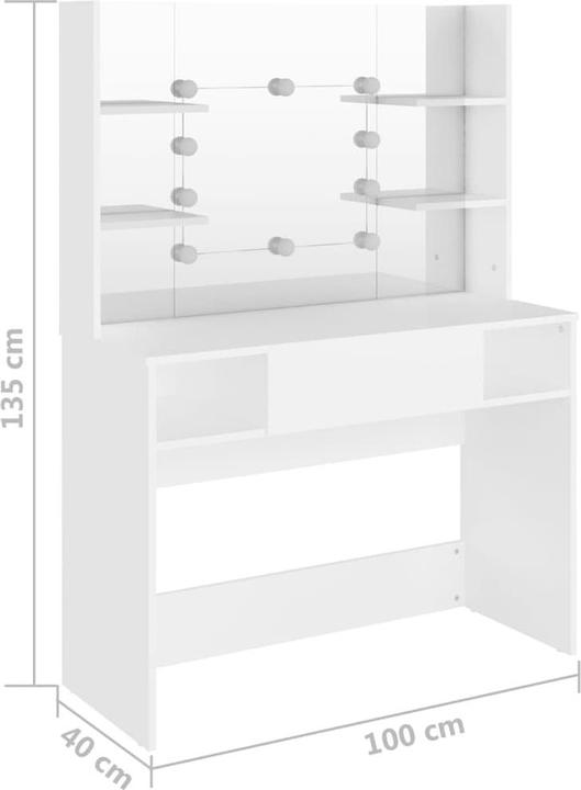 Produktbild VidaXL Onfre (100 x 40 x 135 cm)