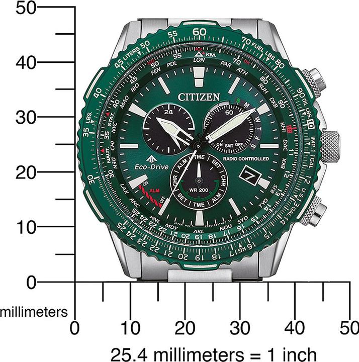 Produktbild Citizen Promaster Sky Eco (Funkuhr, Chronograph, Gangreserveanzeige, 45 mm)