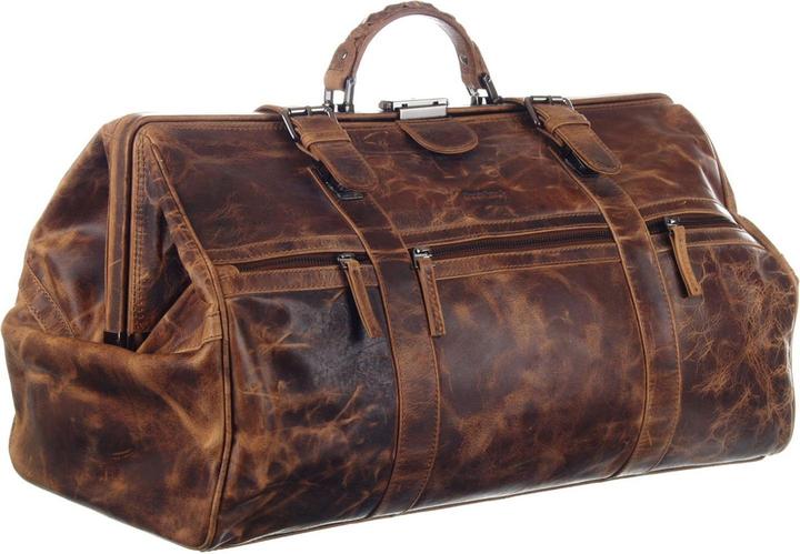 Immagine prodotto Greenland Nature Montana Borsa da viaggio Weekender RFID in pelle 51 cm (37 l)