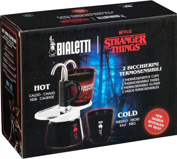 Image du produit Bialetti Espressokanne Stranger Things, mit 2 Espressotassen (2 Tasses)