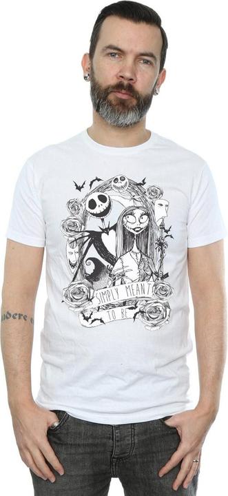 Produktbild Disney Nightmare Before Christmas Simply Meant To Be TShirt (L)
