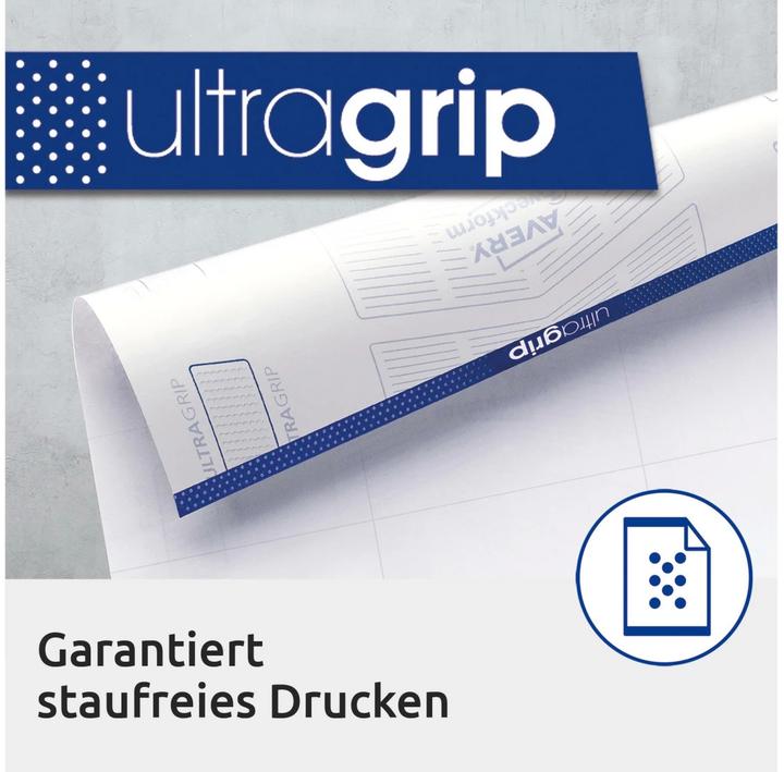 Produktbild Avery Adressetiketten 99,1x57mm L7173-100 weiss 1000 Stk./100 Blatt