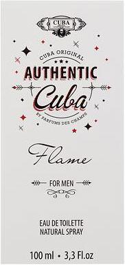 Image du produit Cuba Flamme authentique (Eau de toilette, 100 ml)