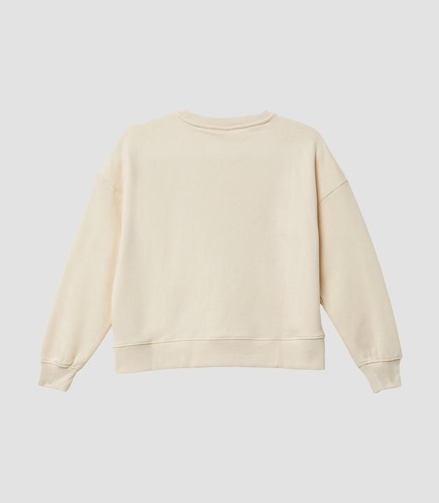 Produktbild s.Oliver Sweatshirt Kuscheliges Oversize-Sweatshirt mit dezentem Print (158, 164)