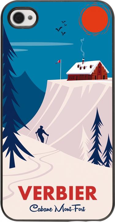 Produktbild PhoneLook Hülle Verbier Cabane Mont-Fort (Apple iPhone 4)