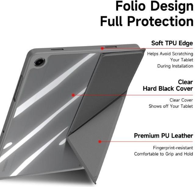 Actual product image Dux Ducis Magi Series Bookcover Hülle (Samsung Galaxy Tab A11+, Samsung Galaxy Tab A9+)