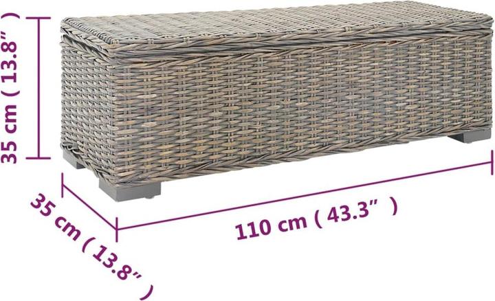Image du produit vidaXL Truhe (110 cm)
