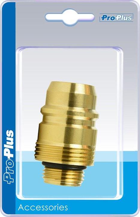 Actual product image ProPlus Tank adapter LPG Spain / Portugal in blister pack