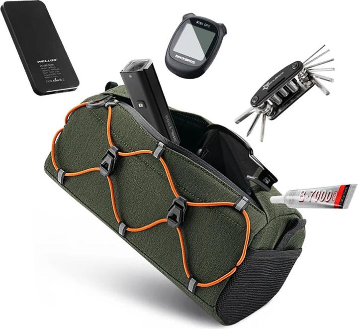 Actual product image Rockbros Handlebar Bag (2.20 l, Handlebar bag)