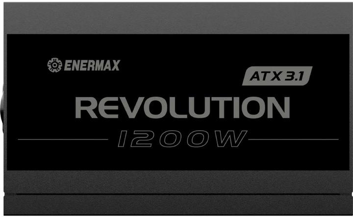 Image du produit Enermax Power Supply 1200W Revolution3 80+ Gold Black ATX3.1 (1200 W)