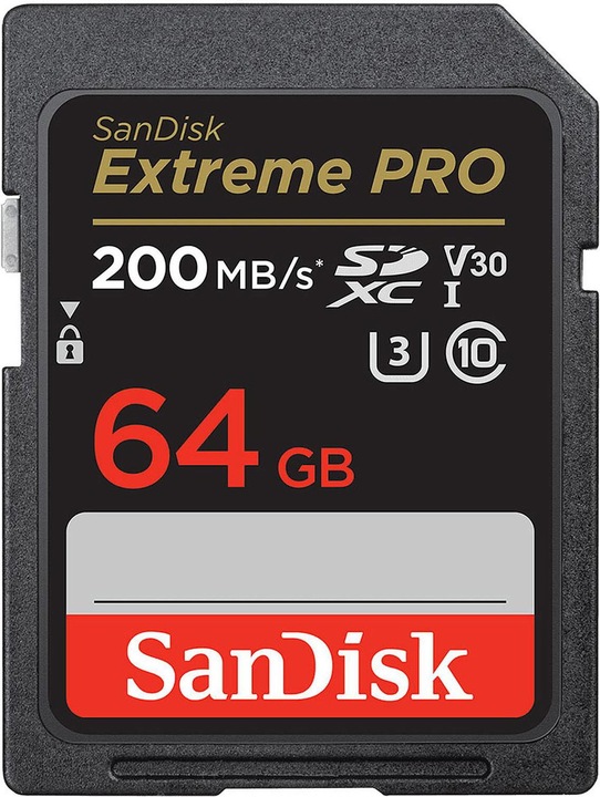 Produktbild SanDisk Extreme Pro (64 GB, SDXC, U3, UHS-I)
