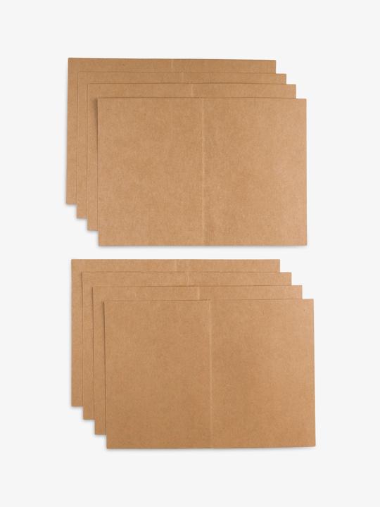 Image du produit Paper Poetry Carte double Brun clair (30 pcs)