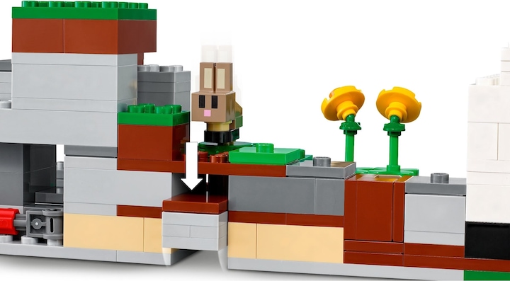 Image du produit LEGO Le ranch aux lapins (21181, LEGO Minecraft)