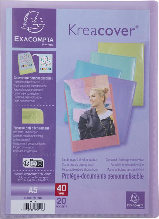Actual product image Exacompta Sichtmappen (A5, 480 x)