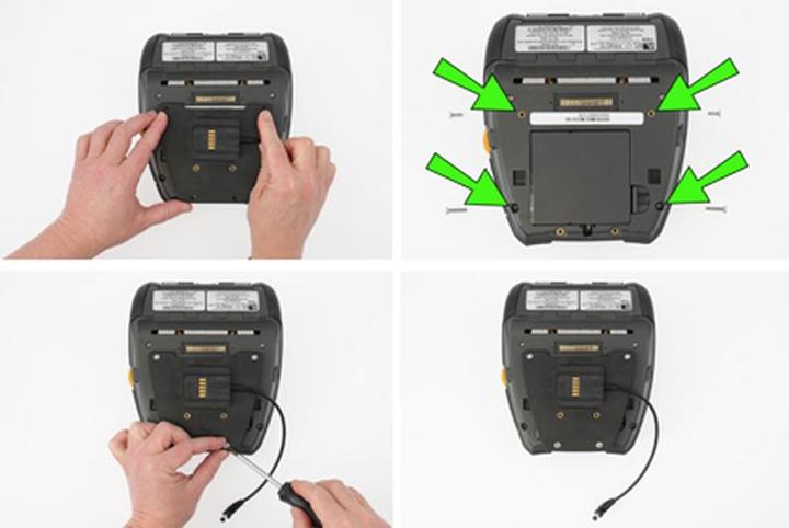 Actual product image Brodit 216145 Mounting Zebra ZQ630
