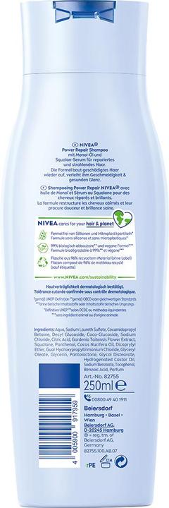 Immagine prodotto NIVEA Power Repair Trio (750 ml, Shampoo liquido)