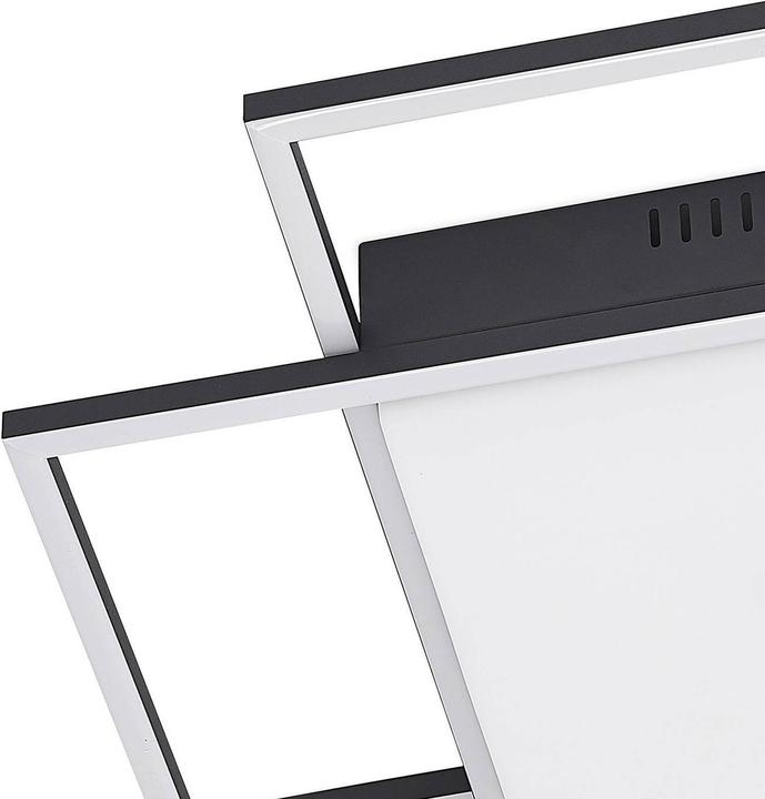 Image du produit Lindby Nelinka LED plafonnier, noir (2600 lm)