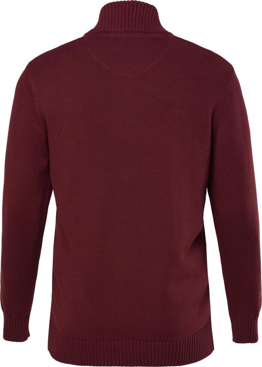 Actual product image JP1880 Cardigan, stand-up collar, ribbed trim (4XL)