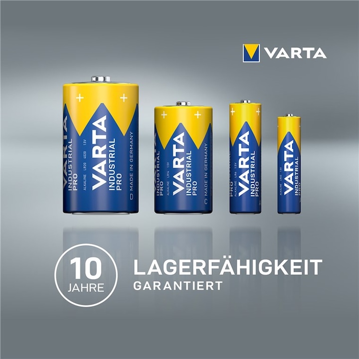 Immagine prodotto Varta alcali industriali (10 pz., AAA, 1250 mAh)