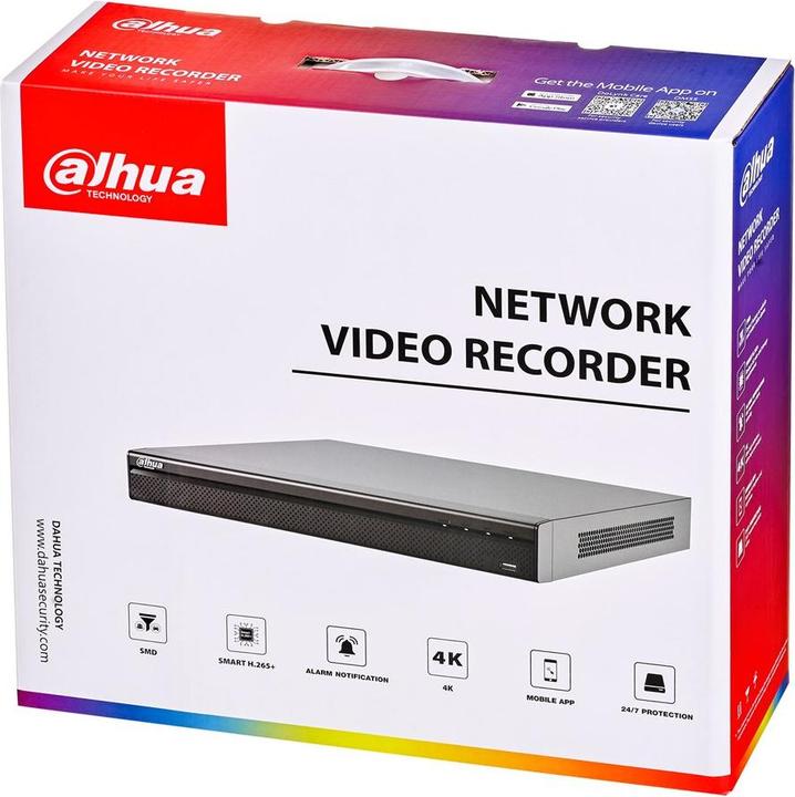 Actual product image Dahua NET VIDEO RECORDER 8CH 8POE/NVR4208-8P-4KS3 (Network Video Recorder (NVR))