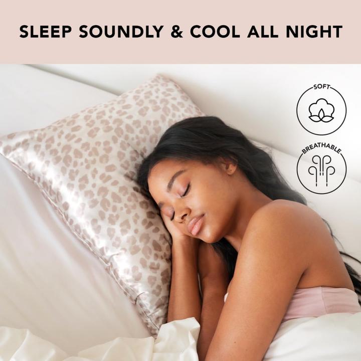 Actual product image Kitsch Satin pillowcase (Pillowcase, 66 x 33 cm)