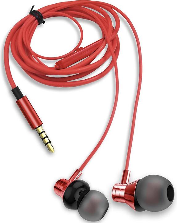 Actual product image Aiwa ESTM-50RD red (Cable)