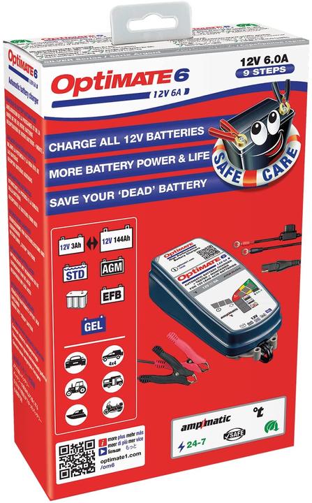 Actual product image Tecmate 6 Ampmatic (12V, 5 A)
