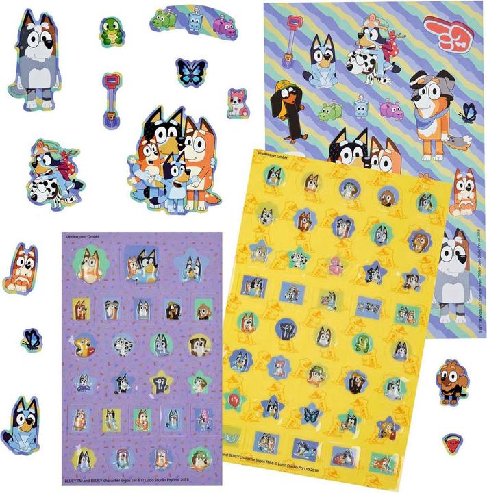 Image du produit Undercover Super Sticker Set Bluey - 500+ Stück.