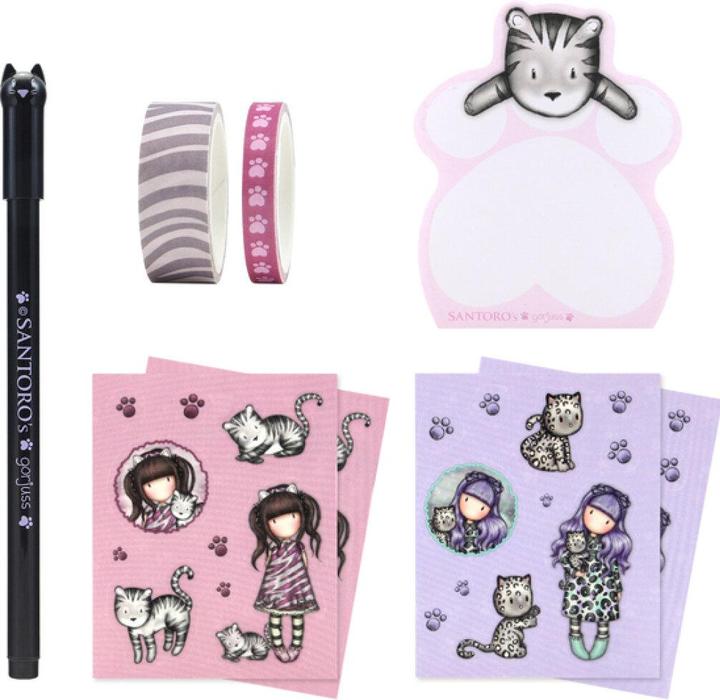 Produktbild Gorjuss Papierwaren-Set Ruby wild Rosa Grau (1x)