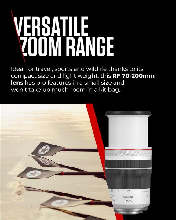 Actual product image Canon RF 70-200mm f/4L IS USM (EU) (Canon RF, full size)