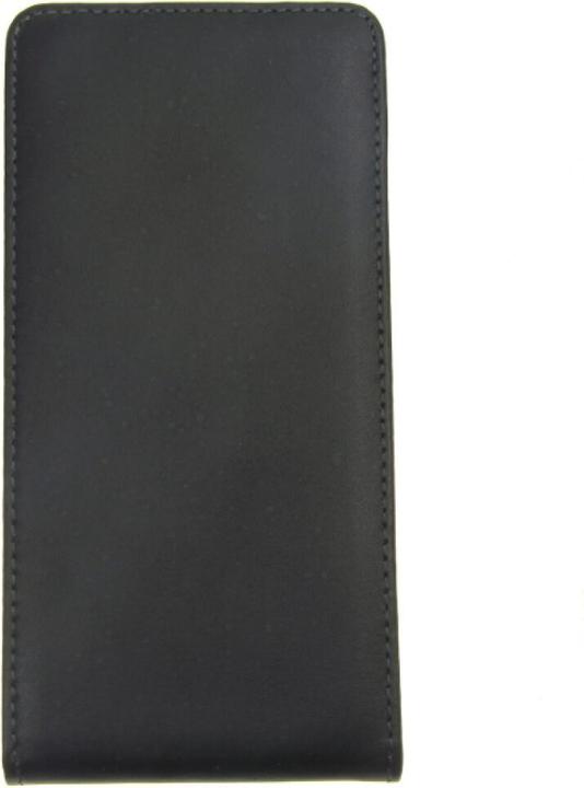 Produktbild OEM Slim Leather Flip Case for Sony Z3 - Black (Sony Xperia Z3, Sony Xperia Z3 Dual, Sony Xperia Z3v)