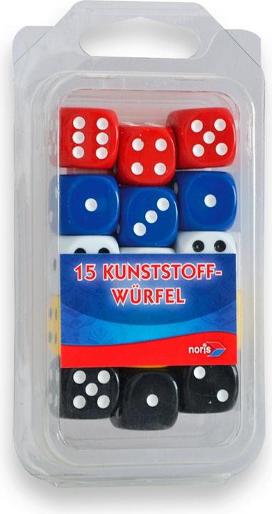 Actual product image Noris Cube plastic colored