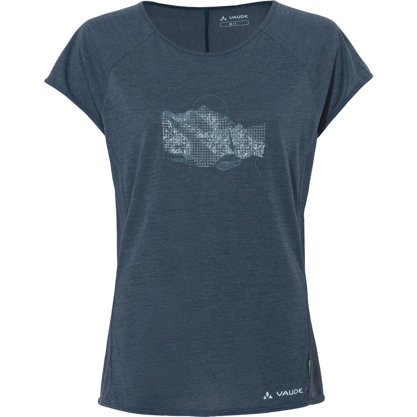 Vaude, Damen, Shirt, Tekoa T-Shirt II, Blau, (XXL)