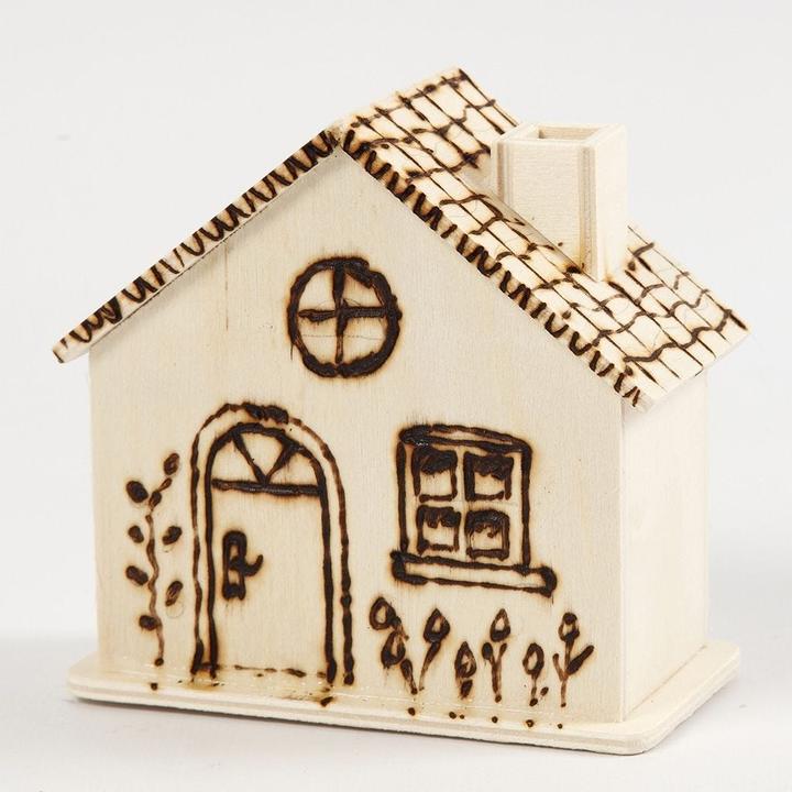 Actual product image Creativ Company Houten Spaarpot Huis