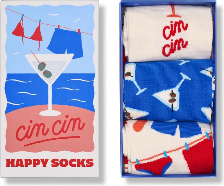 Produktbild Happy Socks Socken Casual Bequem sitzend (3er Pack, 36 - 40)