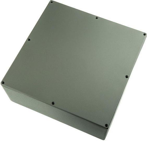 Produktbild RS PRO Gehäuse Aluminium 250x250x100mm grau (Gehäuse)