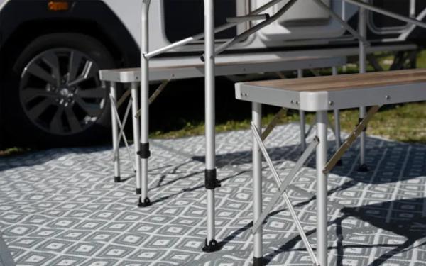 Image du produit Berger Livenza Campingtisch Grösse 2 Hell 100 x 68 cm