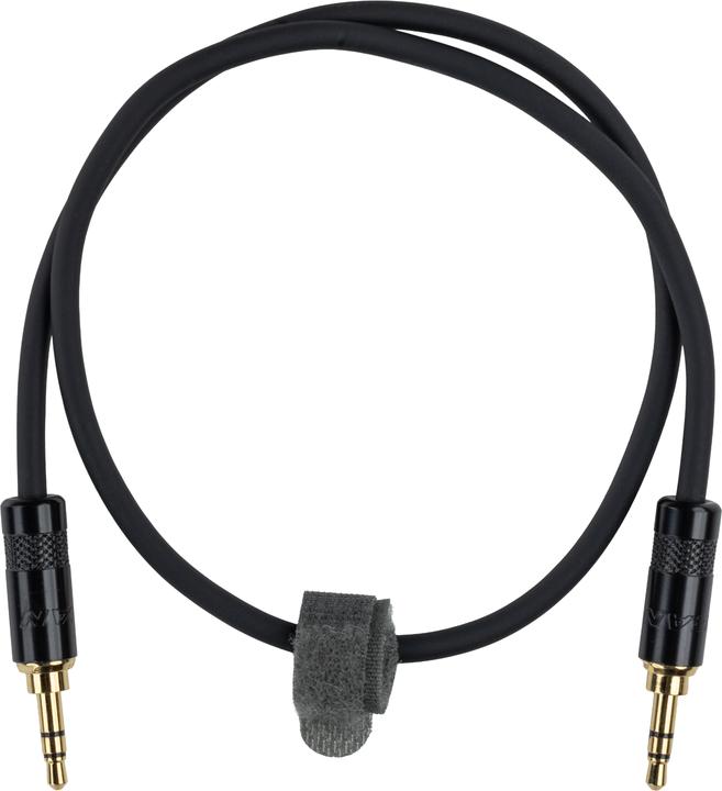 Image du produit Fuj Tek 3.5 mm TRS audio cable, 0.5 m, black (0.50 m, Câble AUX)