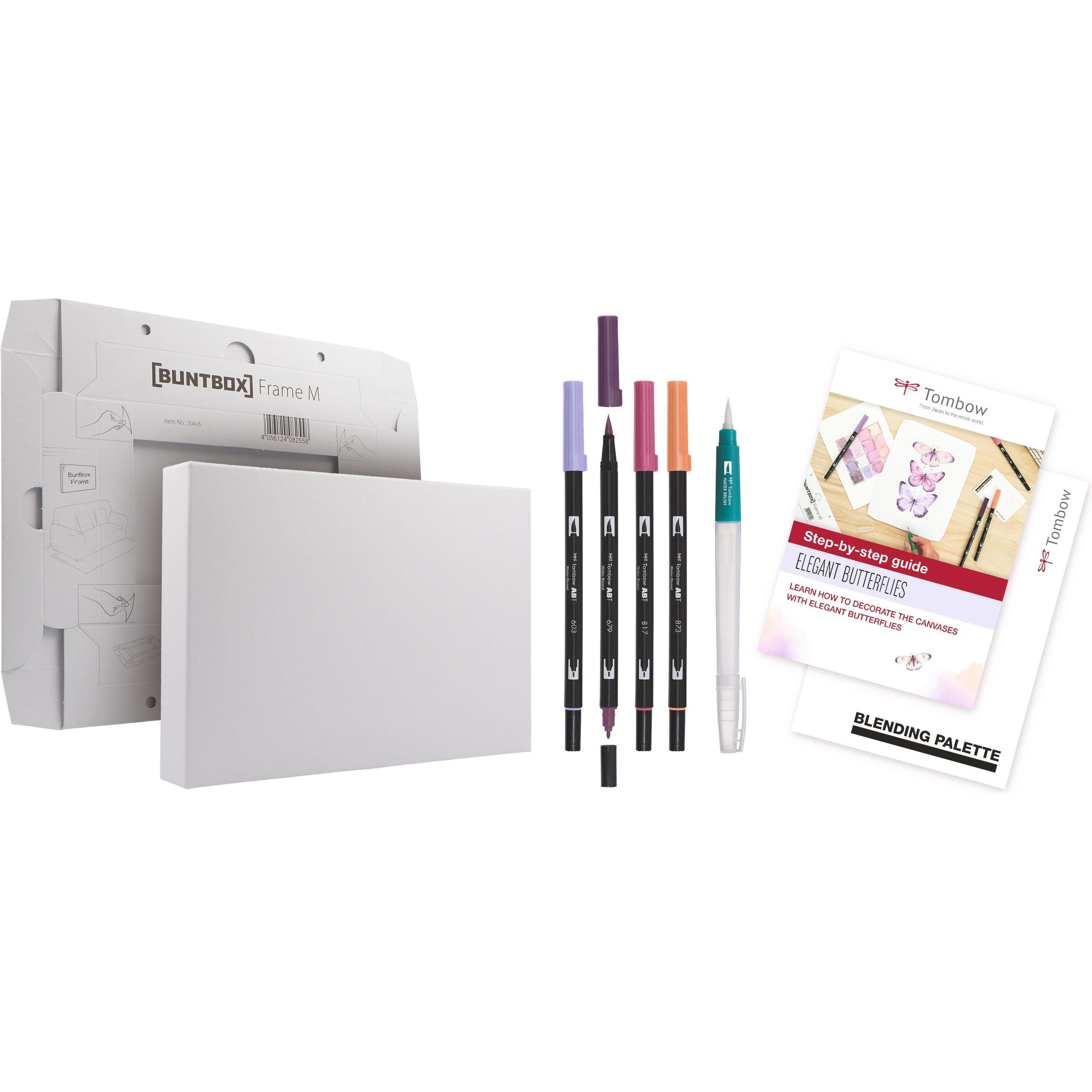 Tombow, Marker, Watercoloring Canvas Set (Sortiert, 4 x)