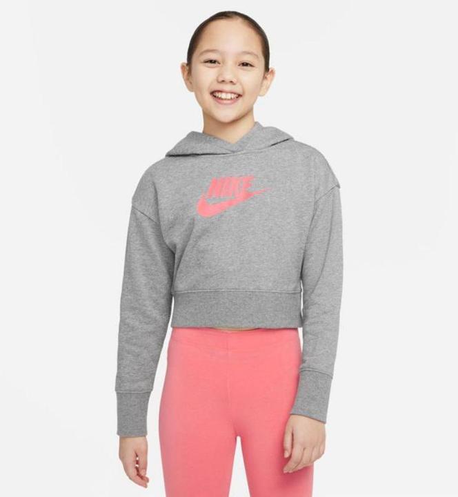 Produktbild Nike Sweatshirt Sportswear Club Mädchen DC7210 092 DC7210 092 grau XL (158-170cm) (158, 164, 170)