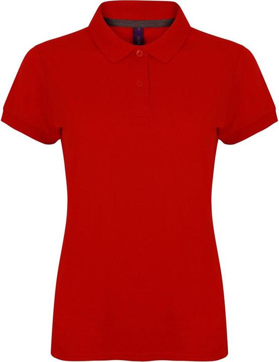 Actual product image Henbury Womens/Ladies Cotton Pique Modern Polo Shirt (38)