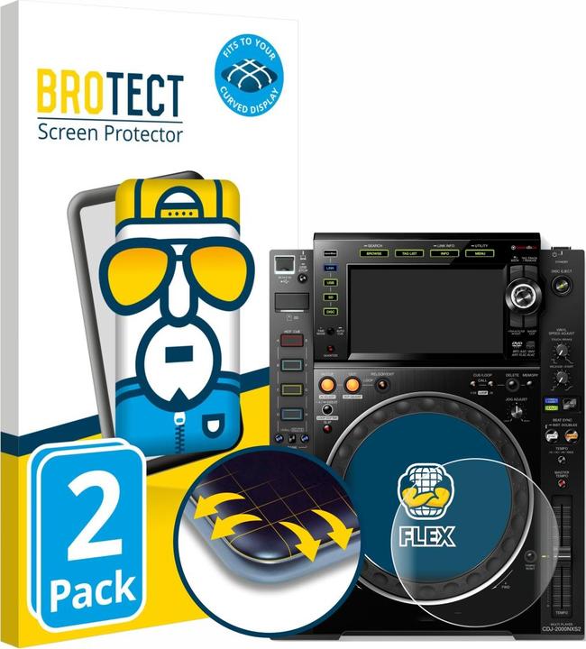 Produktbild BROTECT Fullscreen Schutzfolie Displayschutz Folie Klar Transparent