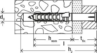Actual product image Fischer Anchor bolt (50 pcs.)