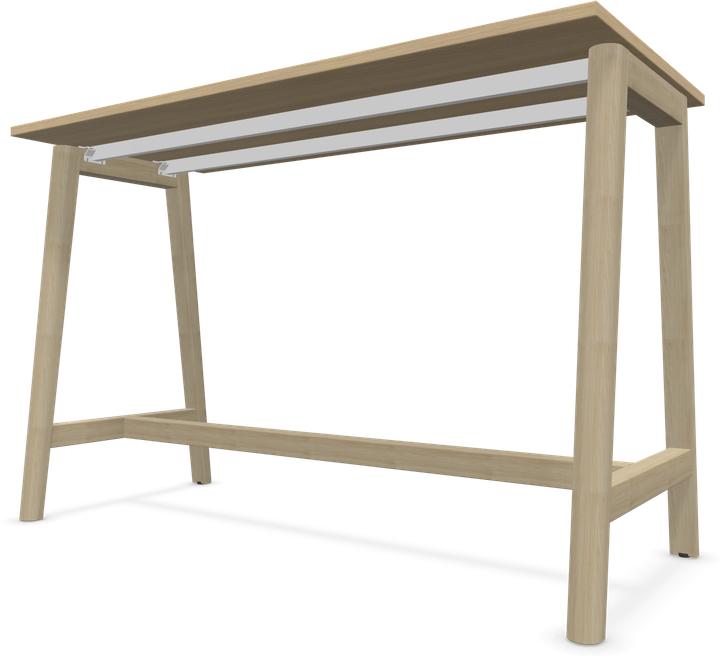 Actual product image Narbutas Nova Wood high table (160 x 70 x 105 cm)