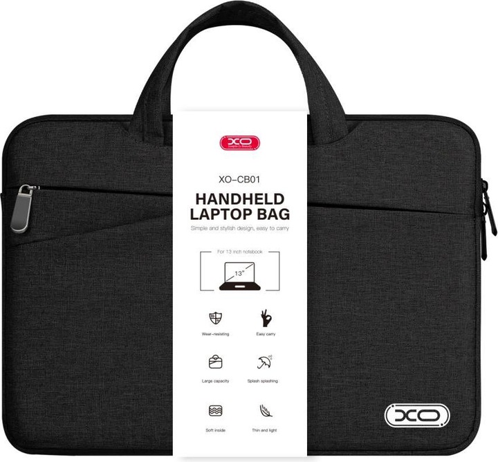 xO Sacoche pour ordinateur portable CB01 13 Ã noir (13")