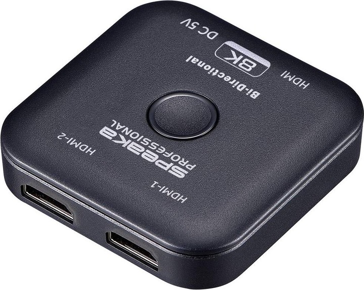 Produktbild SpeaKa Professional SP-11990132 2+1 Port HDMI-Switch bidirektional verwendbar 76