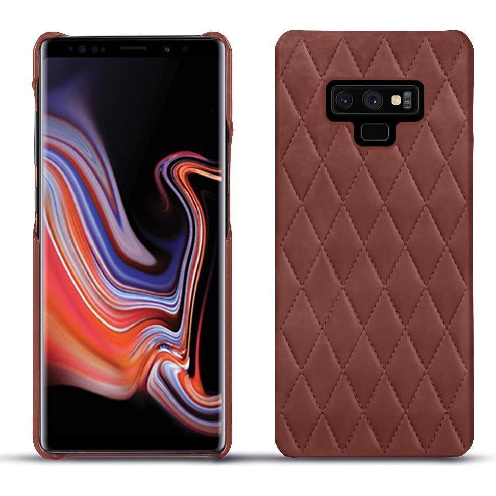 Noreve Lederschutzhülle (Samsung Galaxy Note 9), Smartphone Hülle, Rot