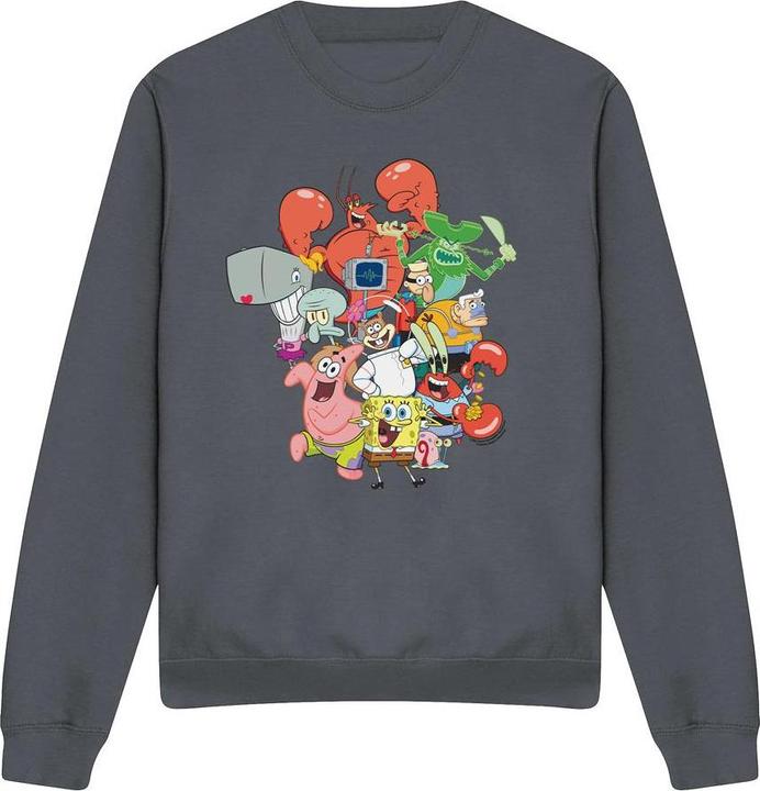Produktbild Spongebob Squarepants The Whole Gang Sweatshirt (XL)
